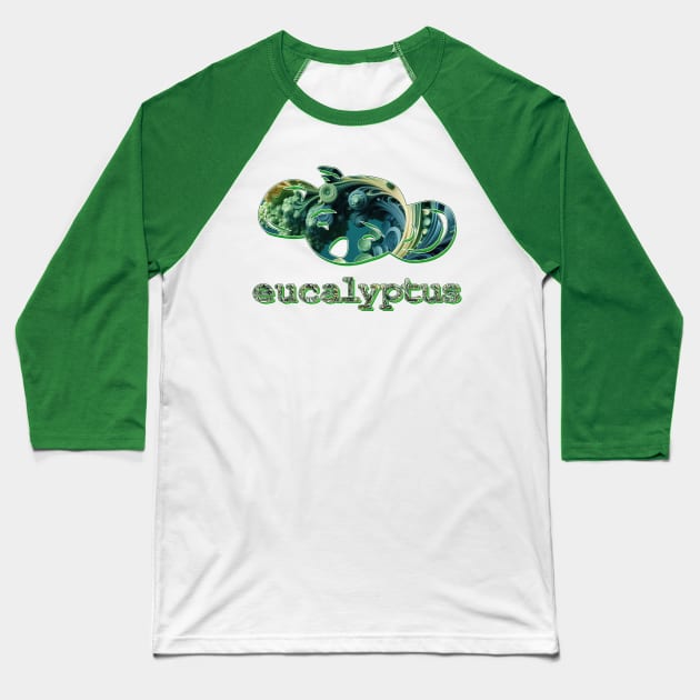 eucalyptus Baseball T-Shirt by Blackreach Studios